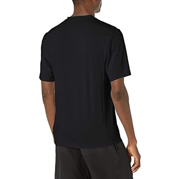 NWT!! Billabong Standard Loose Fit Short Sleeve Black Rashguard Size Small - Picture 2 of 2